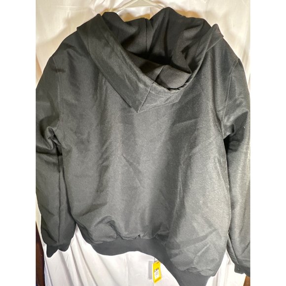 Caterpillar Mens Lightweight Hooded Windbreaker Jacket, Black, Size M, NWT - Picture 6 of 6